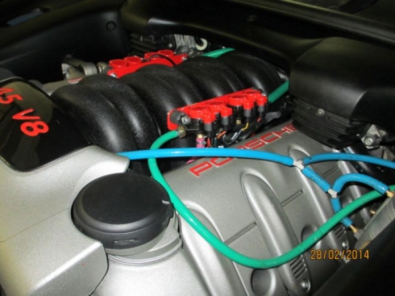 Modificación a GLP de un PORSCHE CAYENNE Modificación a GLP de un PORSCHE CAYENNE